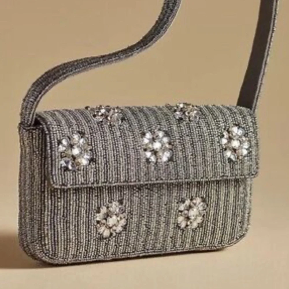 Gorgeous, Anthropologie Fiona Beaded bag❤️NWT - Picture 3 of 5